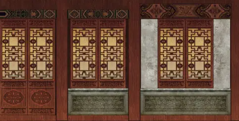 沧州隔扇槛窗的基本构造和饰件