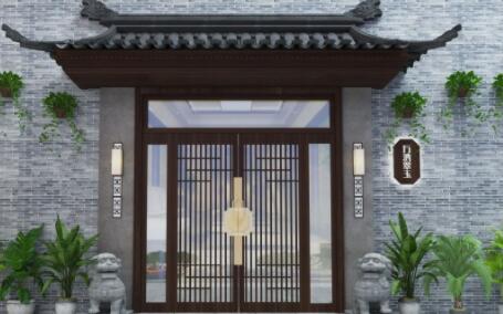 沧州您是否了解不同形式的中式门头设计要点？